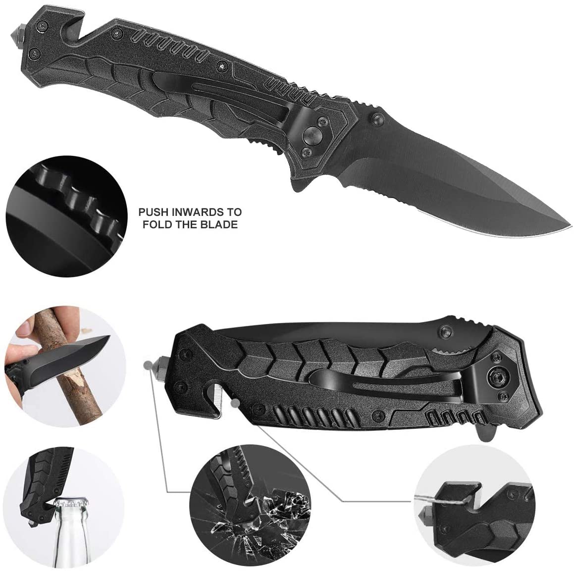 Täielik ellujäämiskomplekt – ellujäämistööriistad välitingimustes, sealhulgas parakord, lamp, vile, tuleteras