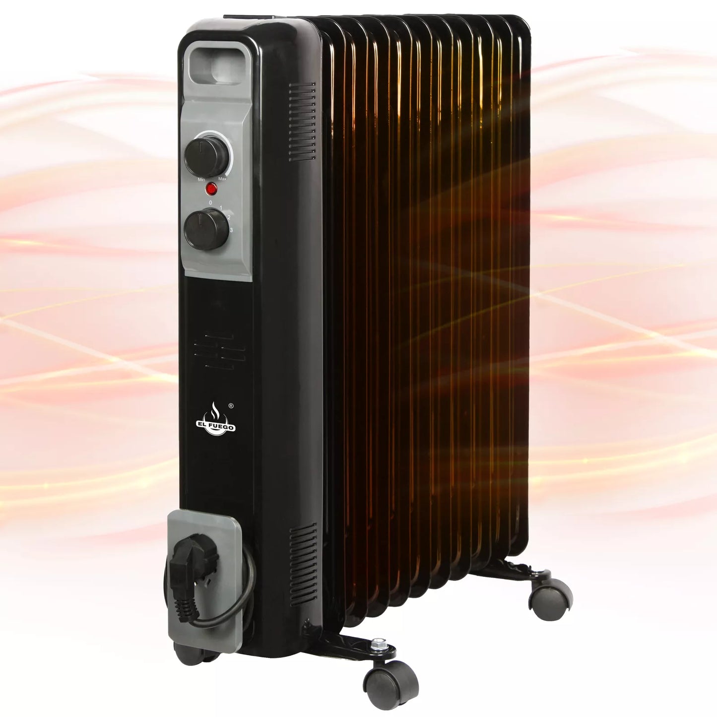 Premium õliradiaator õliküte - 2500 W (B-Ware) - avariiküte - õliküte