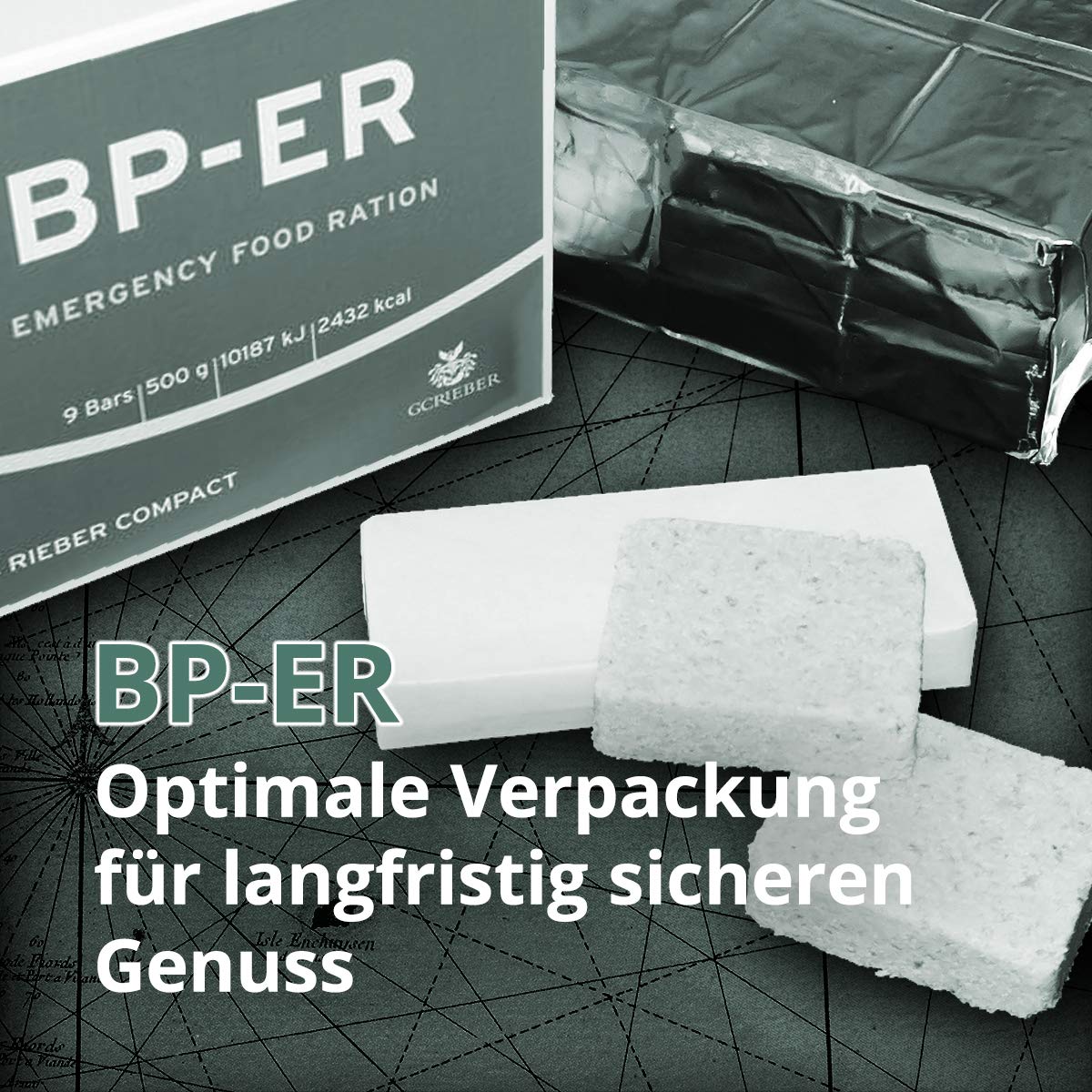Emergency Ration BP-ER – Kompaktne, vastupidav, kerge hädaabinõu BP-ER