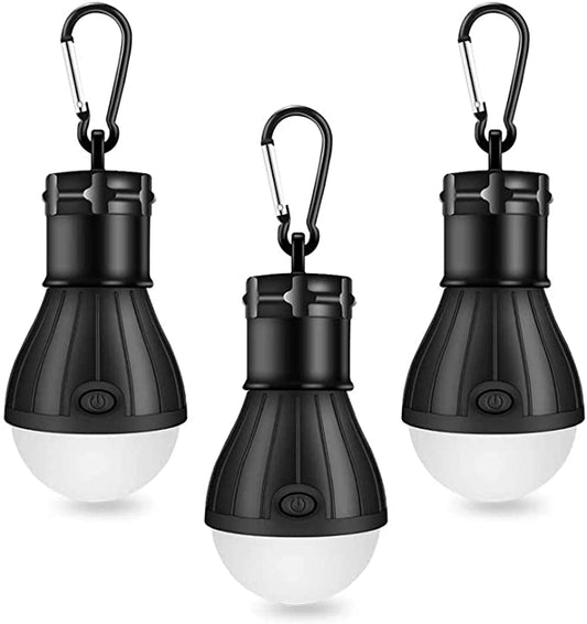 Winzwoni matkalamp, LED matkalatern, kaasaskantav telklamp latern lambipirn-hädavalgusti COB 150 luumenit veekindel matkavalgusti matkamiseks seiklus-kalapüügi garaaži elektrikatkestus (3 tk)