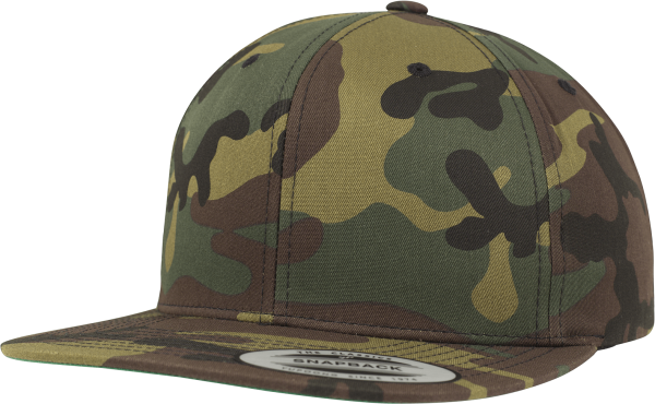 Camo klassikaline snapback müts