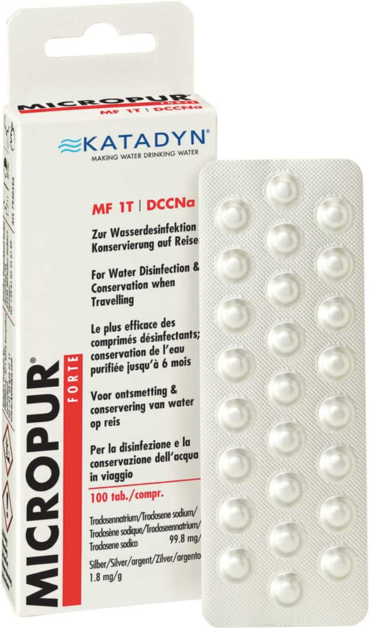 Vee desinfitseerimise tabletid - 100 tabletti