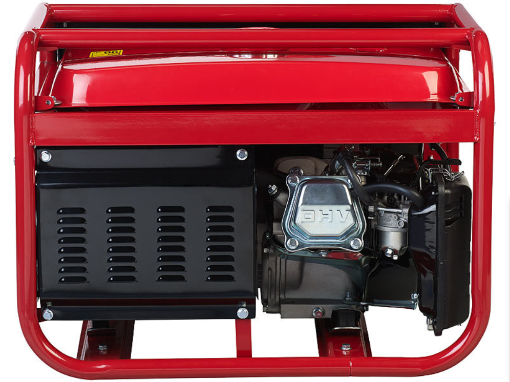 kaasaskantav elektrigeneraator - bensiiniga generaator - 2200 vatti - 2 x 230 V - 15 L bensiinipaak - avariivarustus - avariivoolu generaator