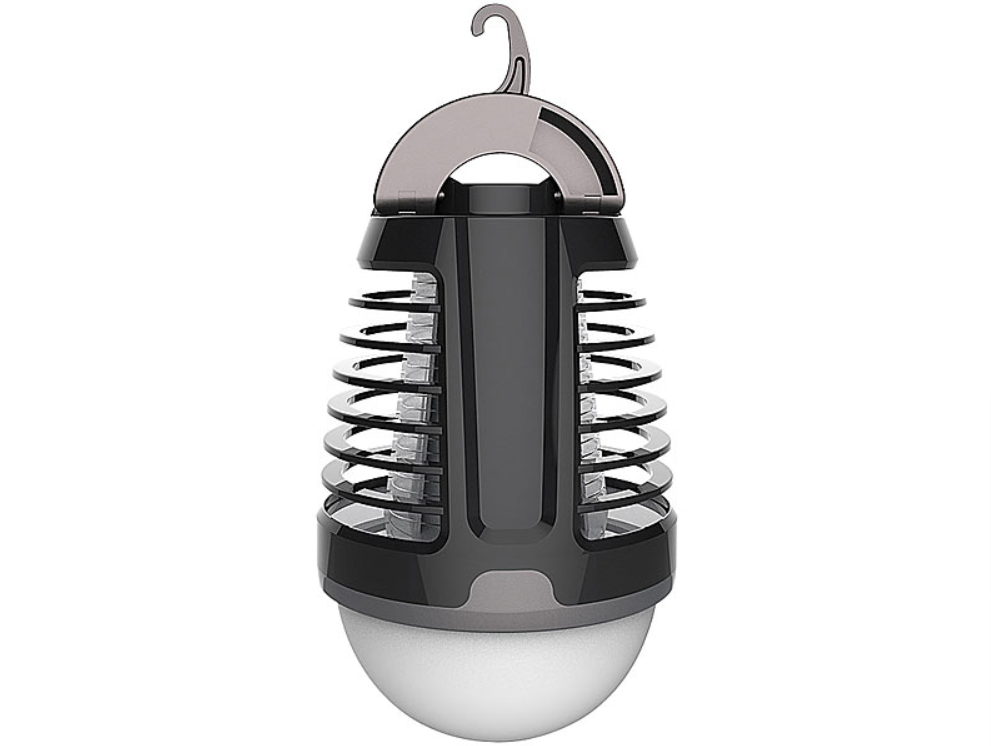2-ühes: putukatõrje ja hämardatav latern - putukakaitse - valgus/lamp/latern - aku/USB ühendus - turvavalgusti - putukalamp - matkavalgusti - elektriline - hädakaitse