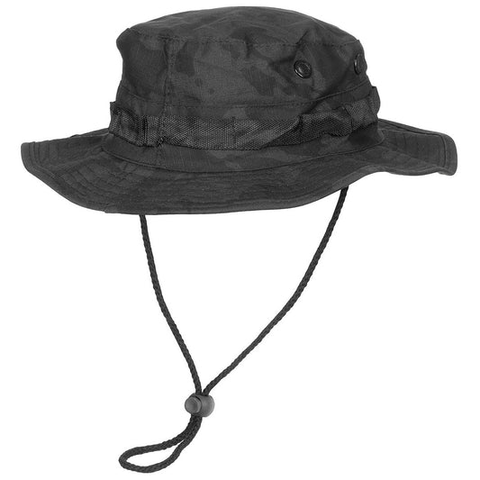 Tactical Boonie - Bush müts, lõuarihm must kamm