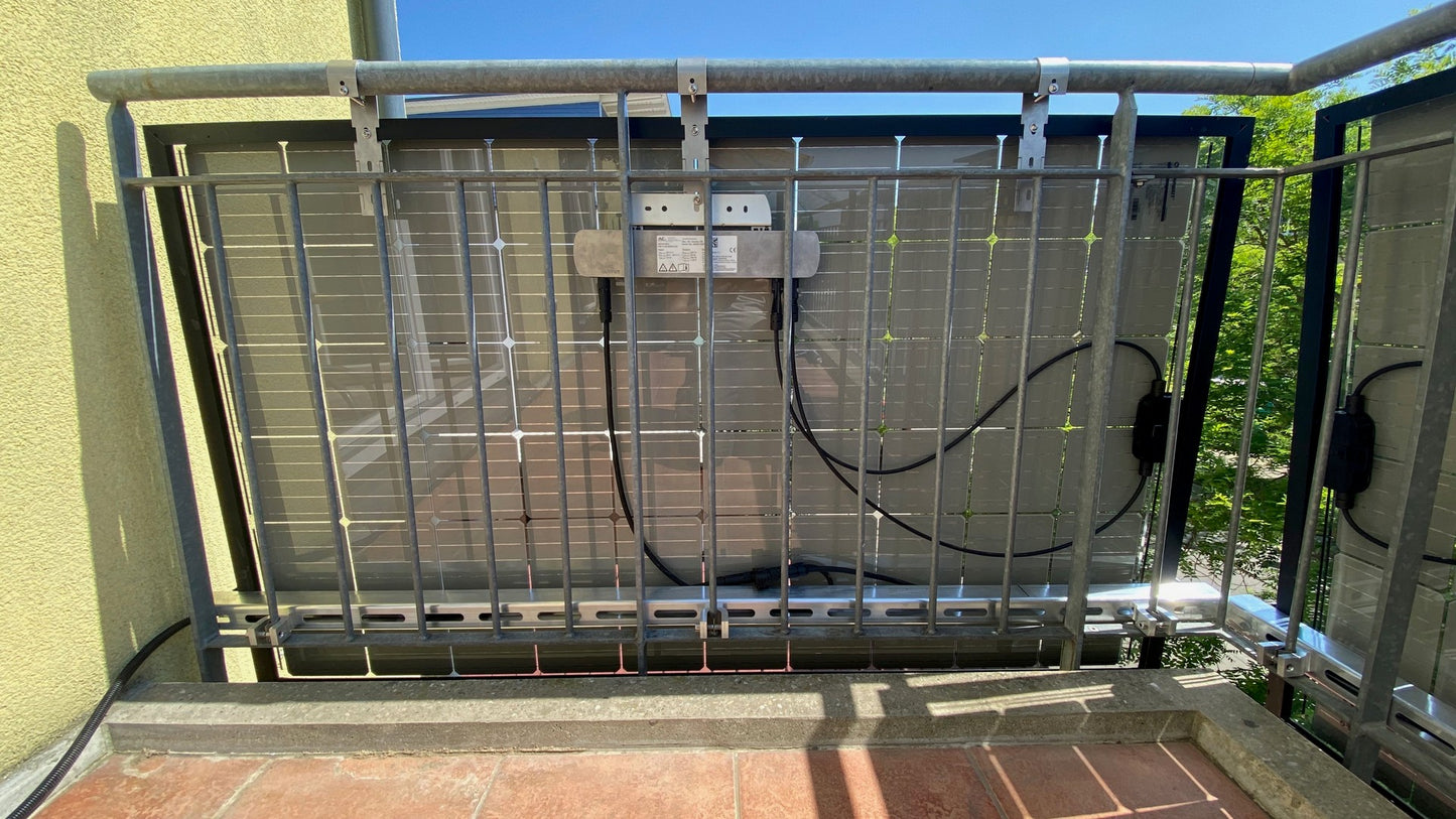 Rõdu elektrijaama tervikpakett 410 Wp rõdule (ümarvarrastega), fotogalvaaniline süsteem