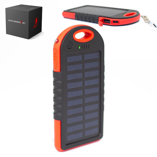 Päikeseenergiapank Premium päikesepaneel toitepanga, lambi ja 2x USB-väljundiga – laadimine otse päikesega avariitoite saamiseks