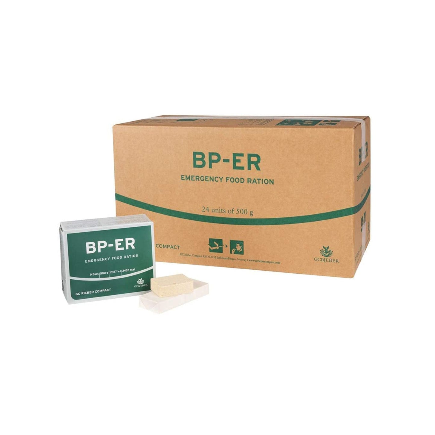 BP ER 24x500g pikaajaline hädaabitoit